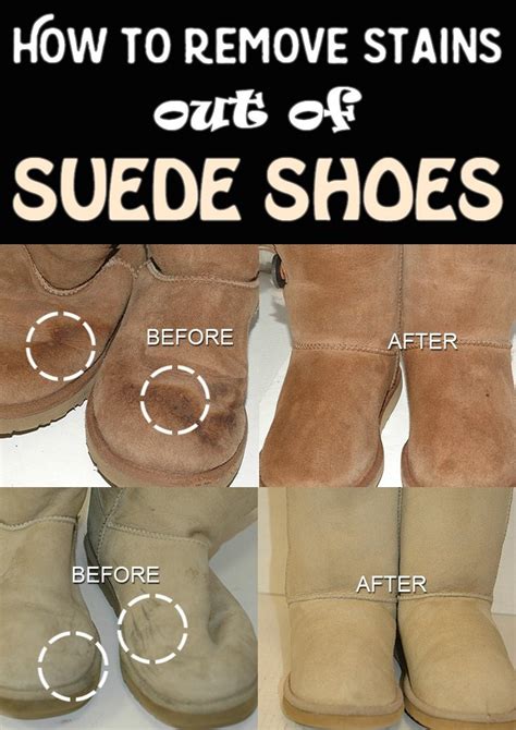 remove stains from suede boots